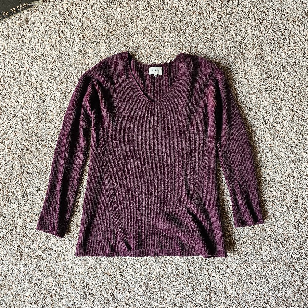 Aritzia Wilfred V-Neck Sweater - size XS